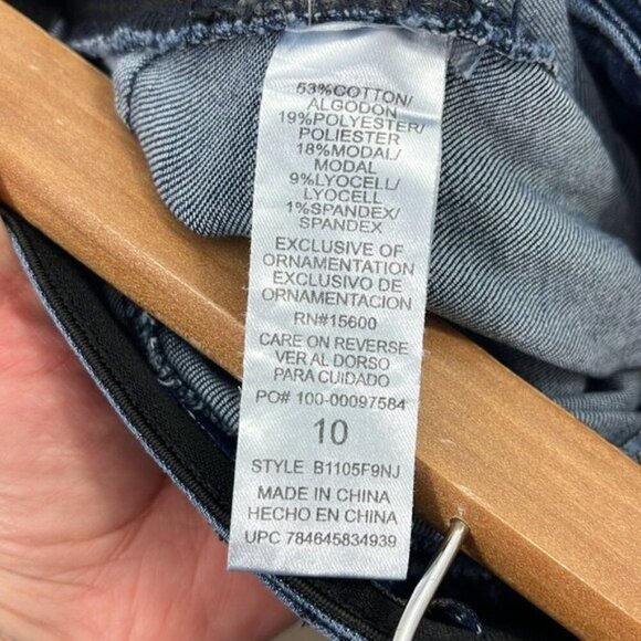 Democracy‎ Women's Ab Solution size 10 Skinny Booty lifting - Picture 6 of 11